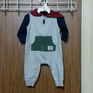 Hooded Romper - Final Sale